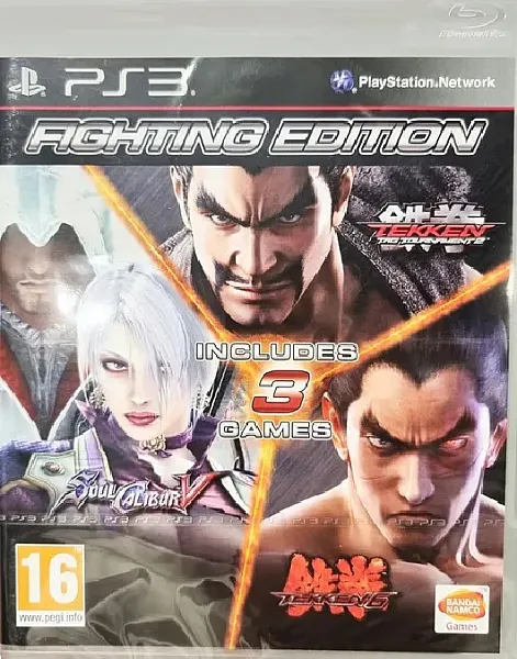 FIGHTING EDITION: TEKKEN TAG 2 - TEKKEN 6 - SOULCALIBUR V [PS3]